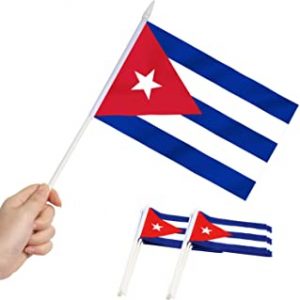 mini bandera cubana